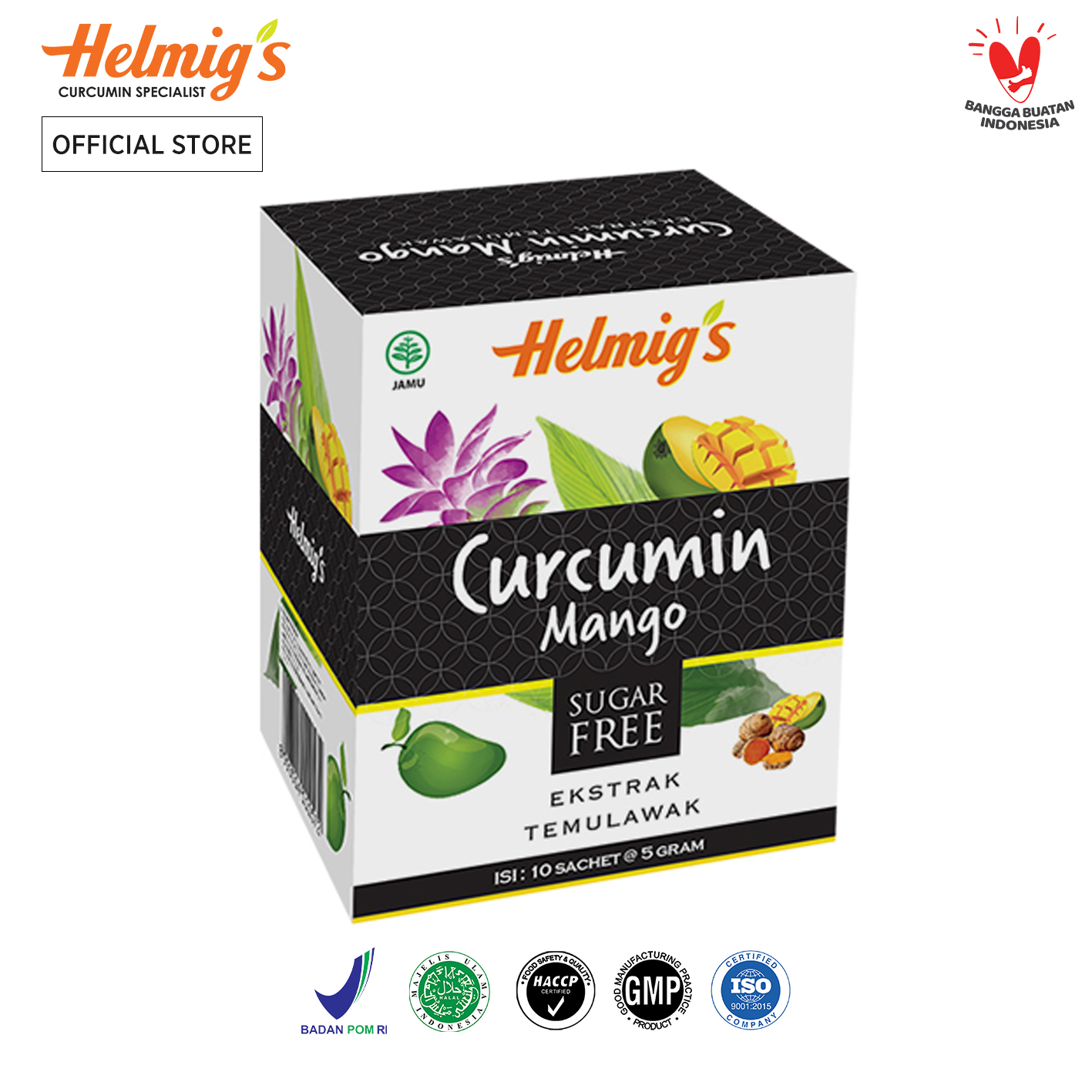 Helmig’s Curcumin Sugar Free Mango